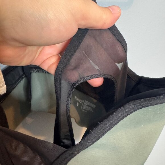 BLANQI adjustable racerback nursing bra in olive green size L - Picture 6 of 8